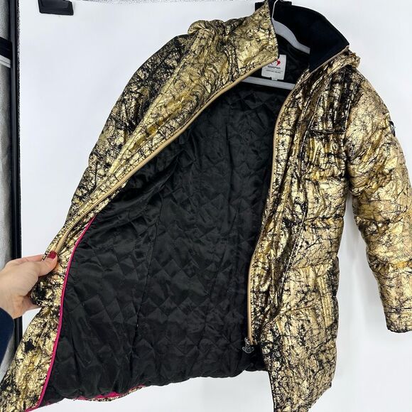 Appaman Kid’s hooded crackle down puffer coat size 12 Winter Warm - Picture 6 of 14